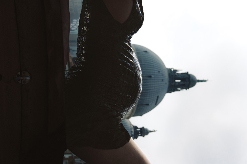 Jess Maybury featured in  the Maccapani advertisement for Autumn/Winter 2024