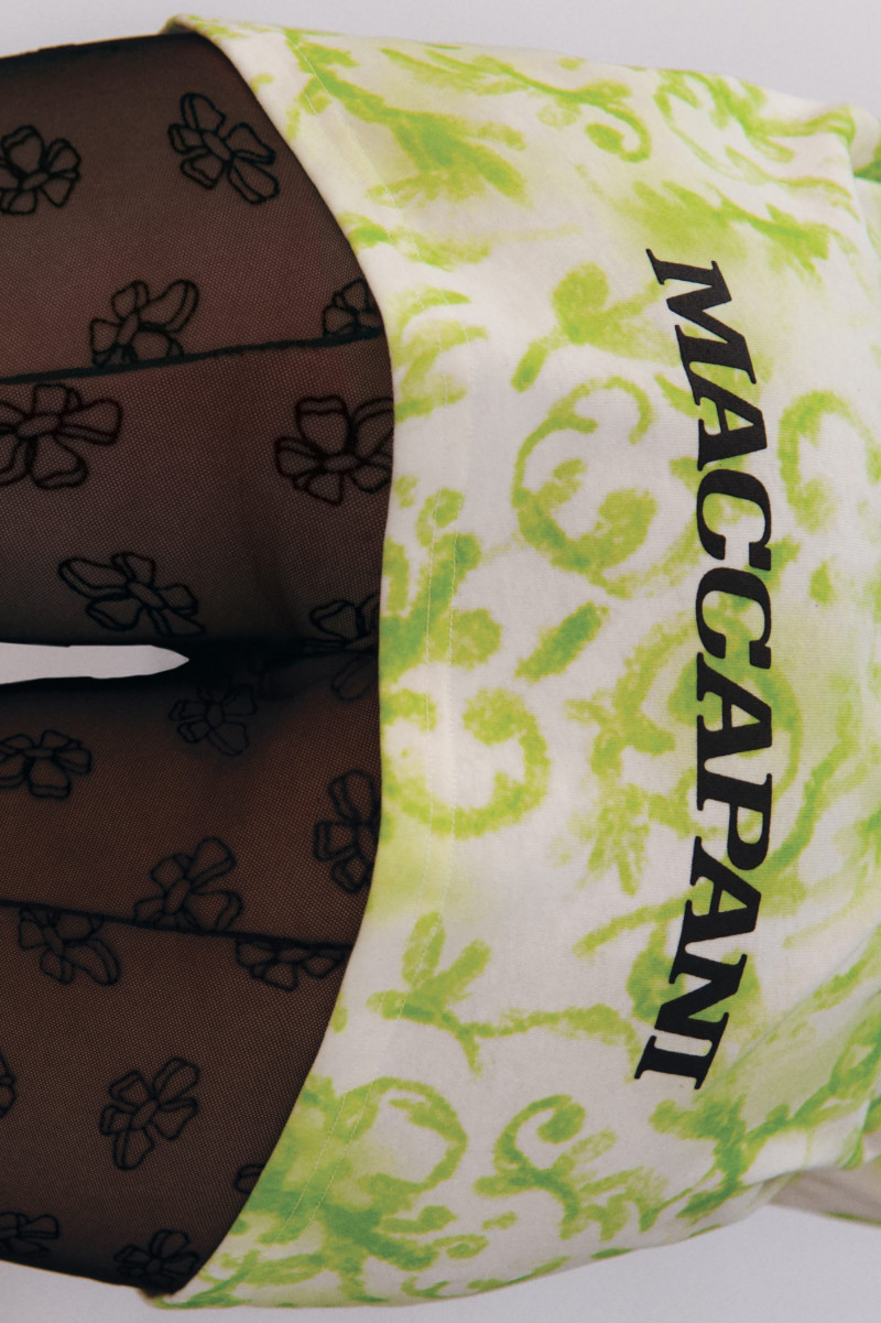 Jess Maybury featured in  the Maccapani advertisement for Autumn/Winter 2024