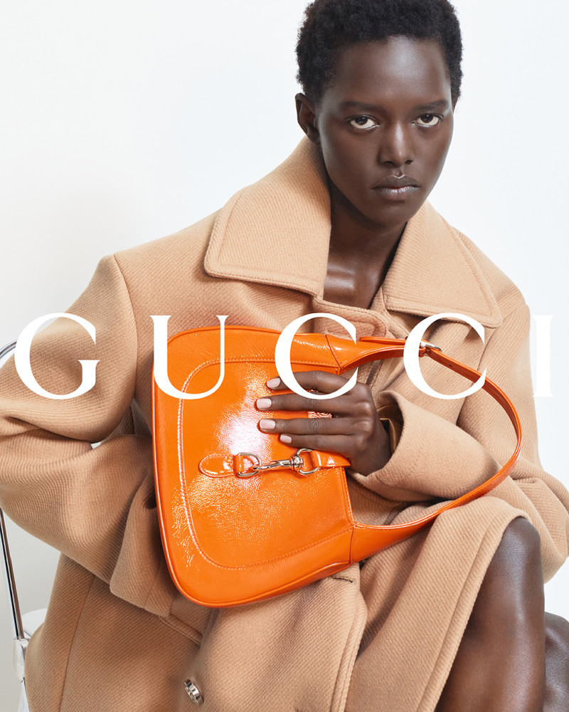 Alaato Jazyper featured in  the Gucci advertisement for Autumn/Winter 2024