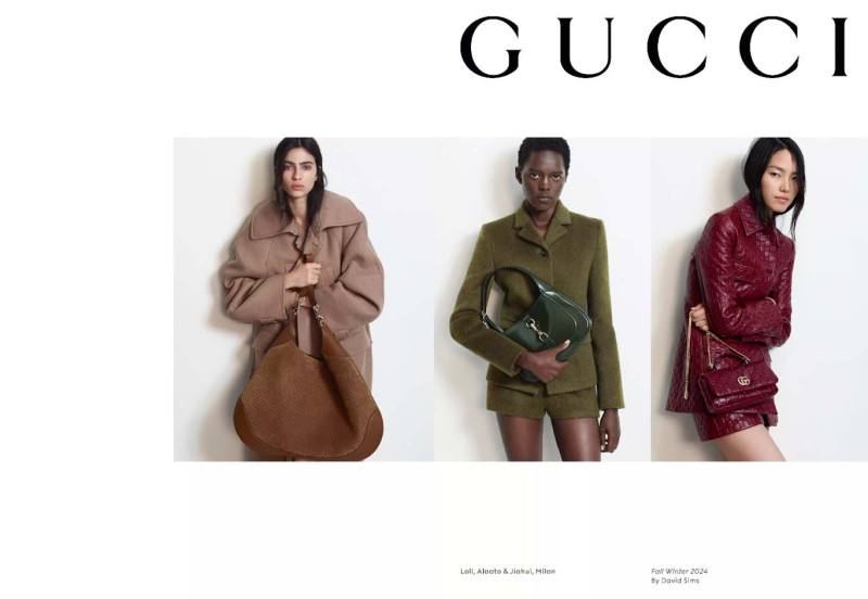 Gucci advertisement for Autumn/Winter 2024
