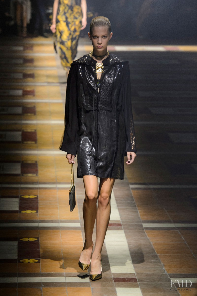 Lexi Boling featured in  the Lanvin fashion show for Spring/Summer 2015