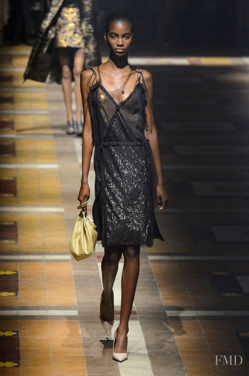 Tami Williams featured in  the Lanvin fashion show for Spring/Summer 2015