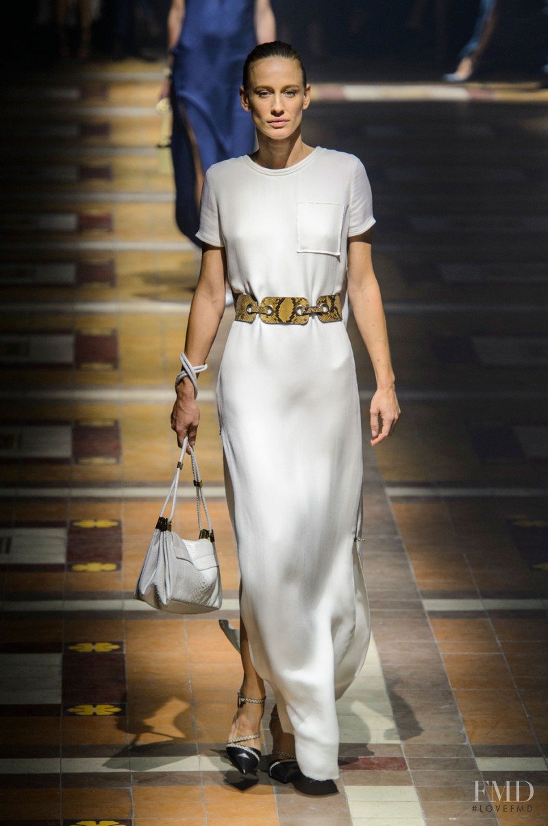 Natasa Vojnovic featured in  the Lanvin fashion show for Spring/Summer 2015