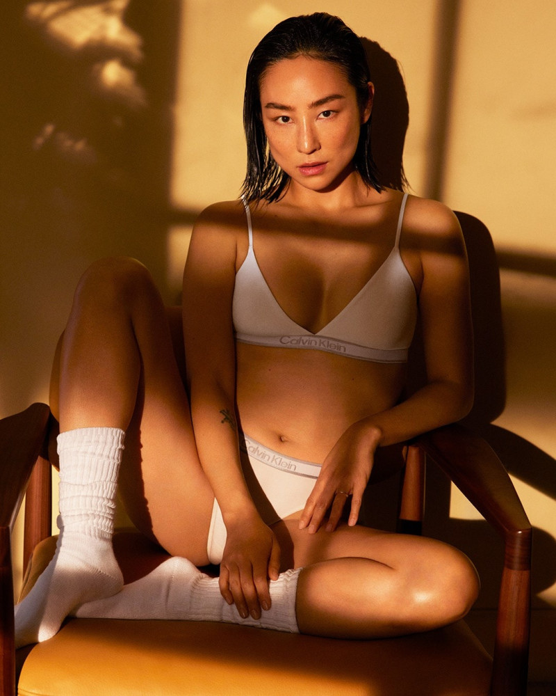 Calvin Klein Underwear Featuring Greta Lee advertisement for Fall 2024