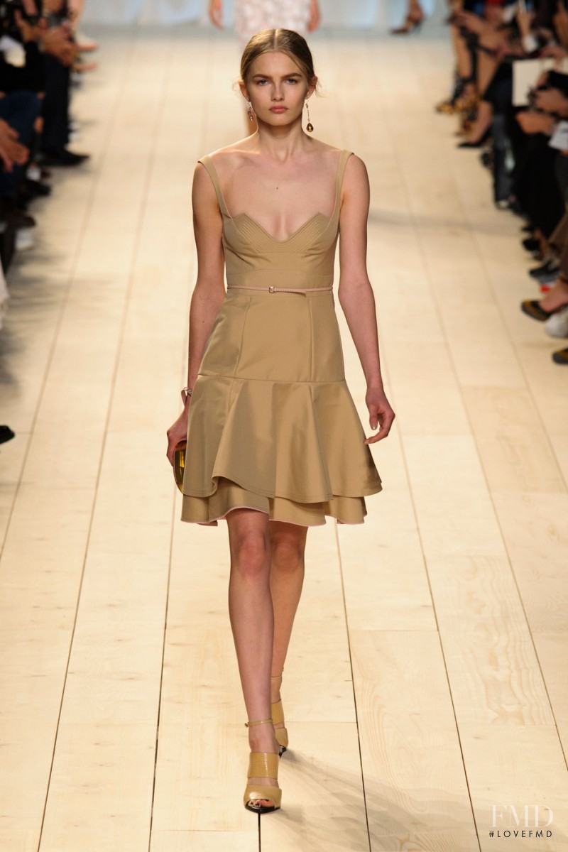Aneta Pajak featured in  the Nina Ricci fashion show for Spring/Summer 2015