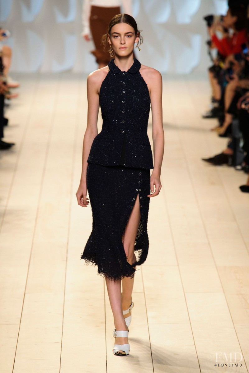 Kremi Otashliyska featured in  the Nina Ricci fashion show for Spring/Summer 2015