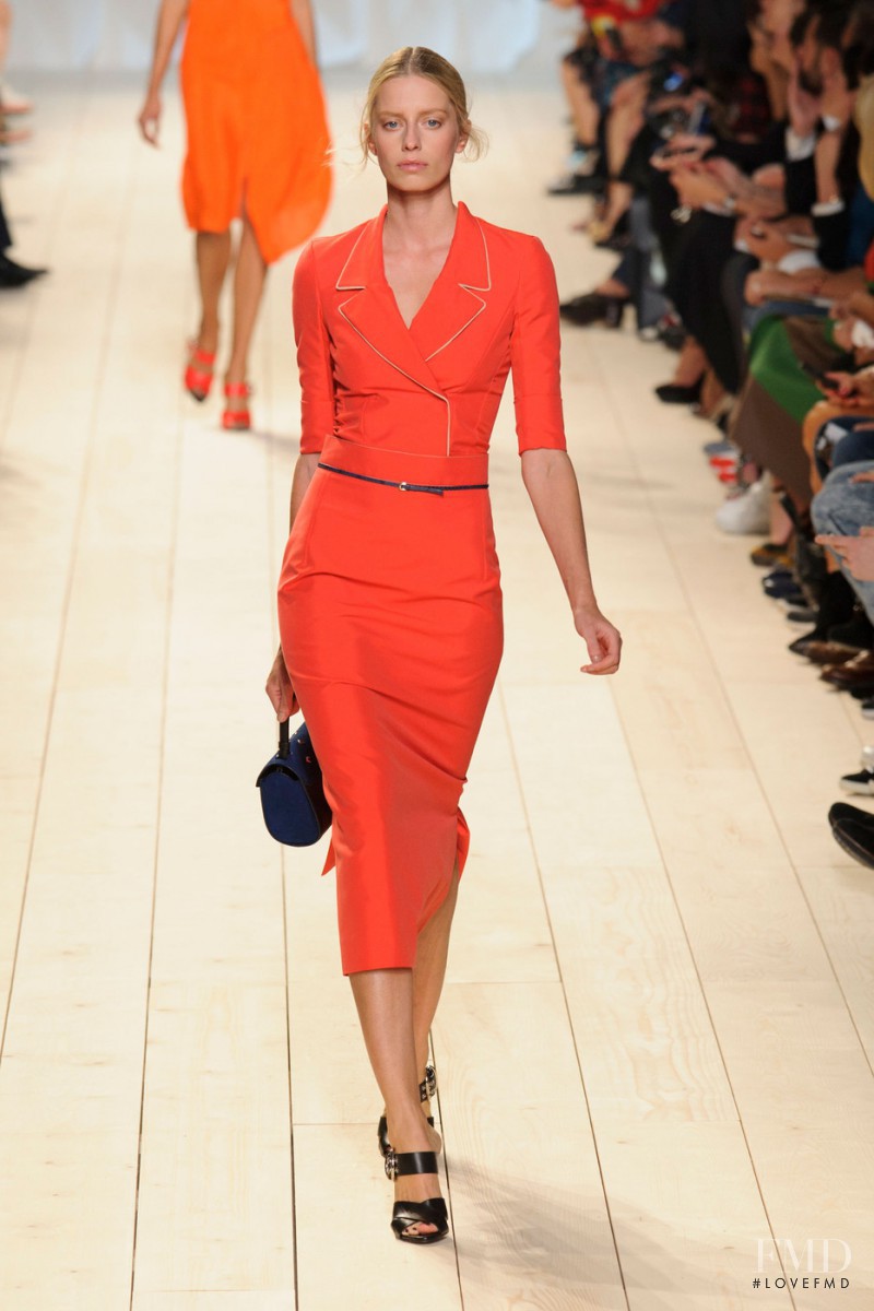 Milana Keller featured in  the Nina Ricci fashion show for Spring/Summer 2015