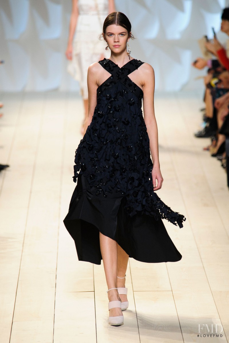 Antonia Wesseloh featured in  the Nina Ricci fashion show for Spring/Summer 2015