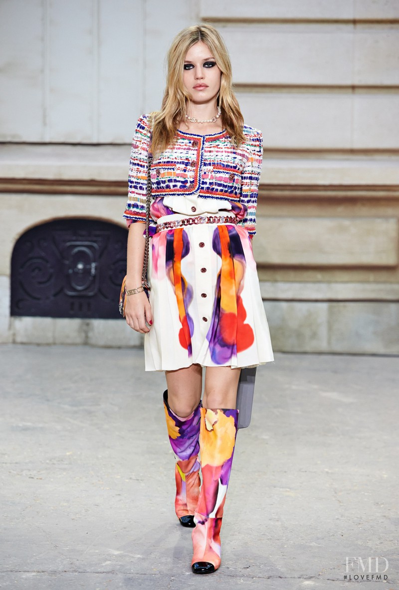 Georgia May Jagger featured in  the Chanel fashion show for Spring/Summer 2015