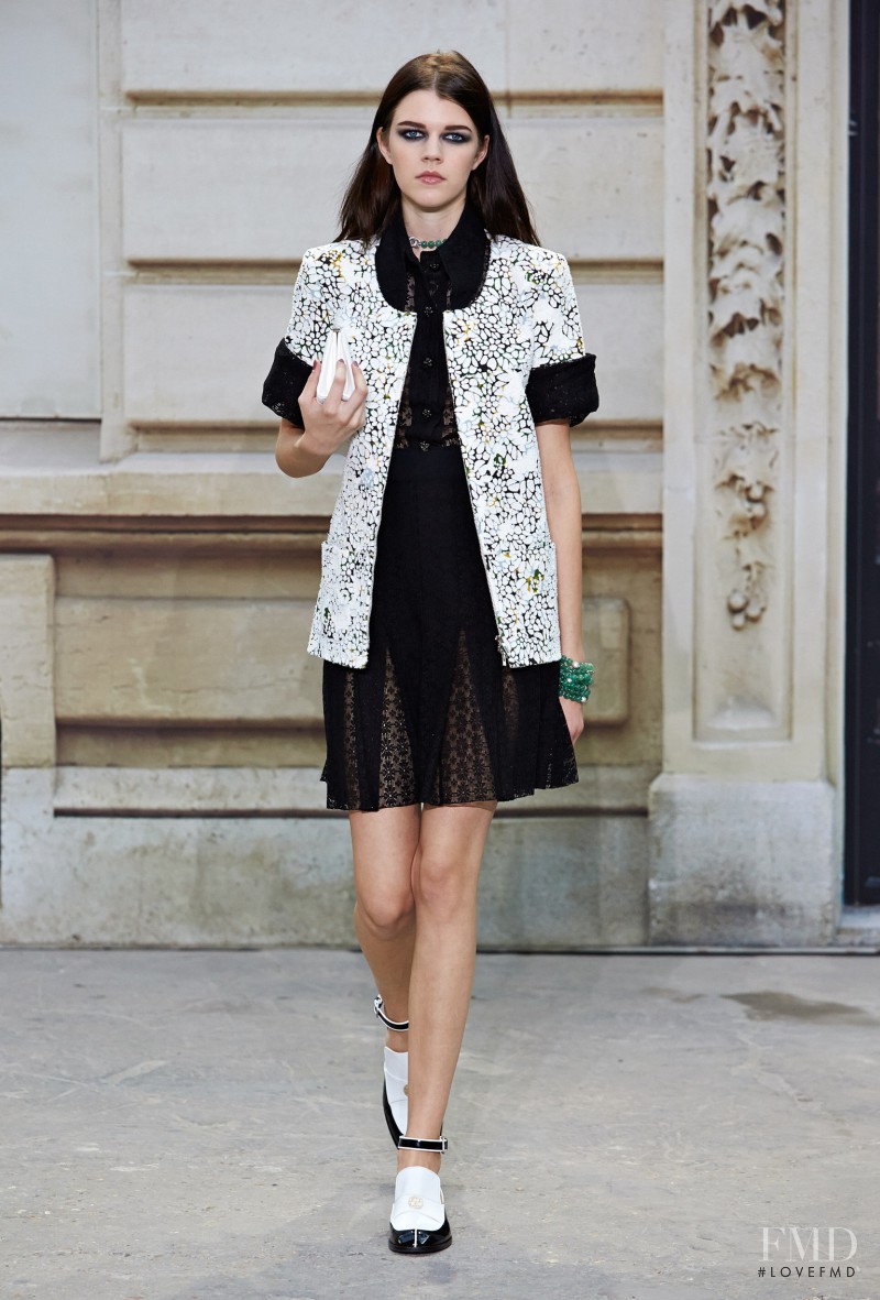 Antonia Wesseloh featured in  the Chanel fashion show for Spring/Summer 2015