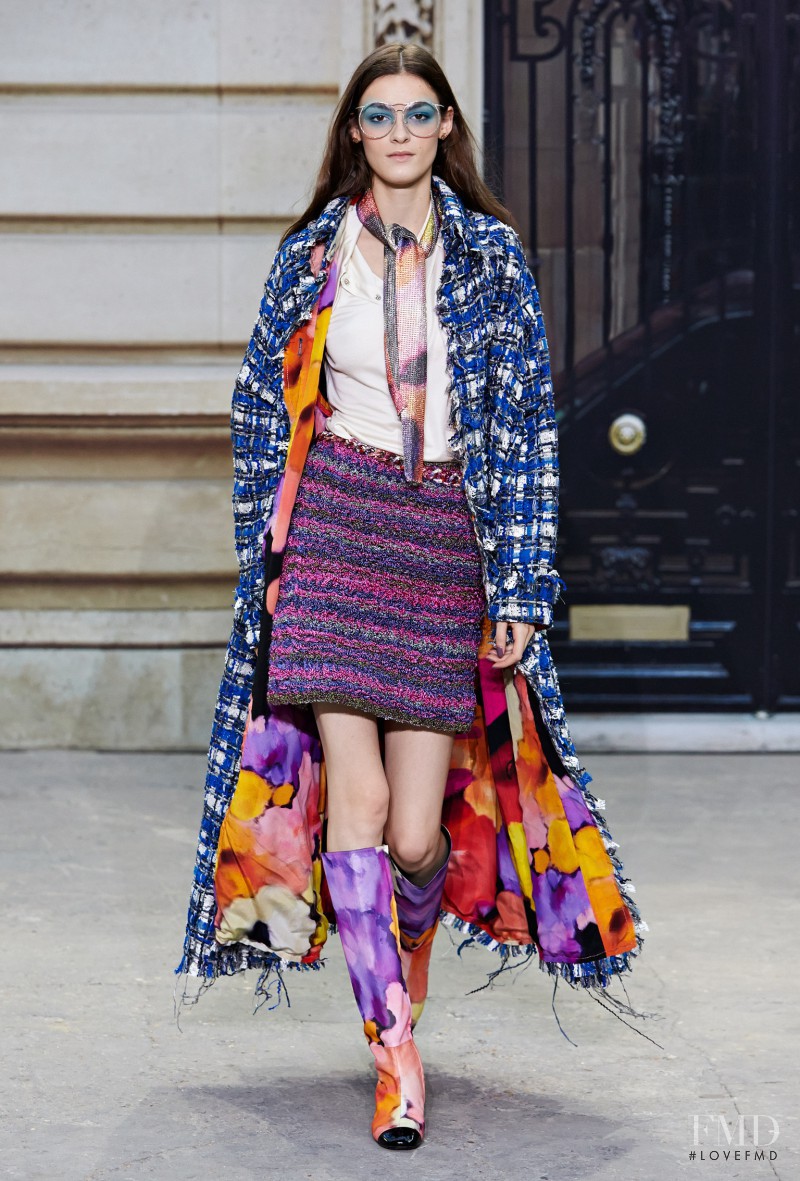 Kremi Otashliyska featured in  the Chanel fashion show for Spring/Summer 2015