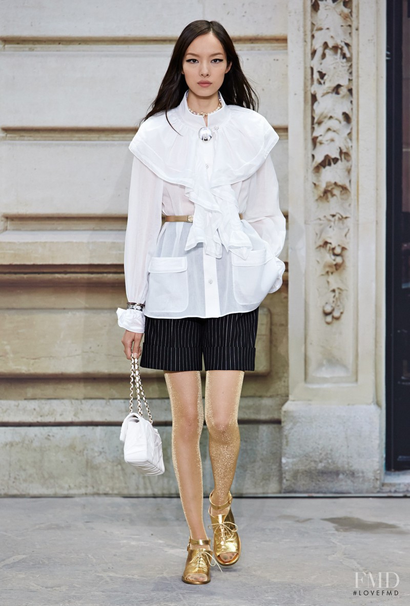 Fei Fei Sun featured in  the Chanel fashion show for Spring/Summer 2015