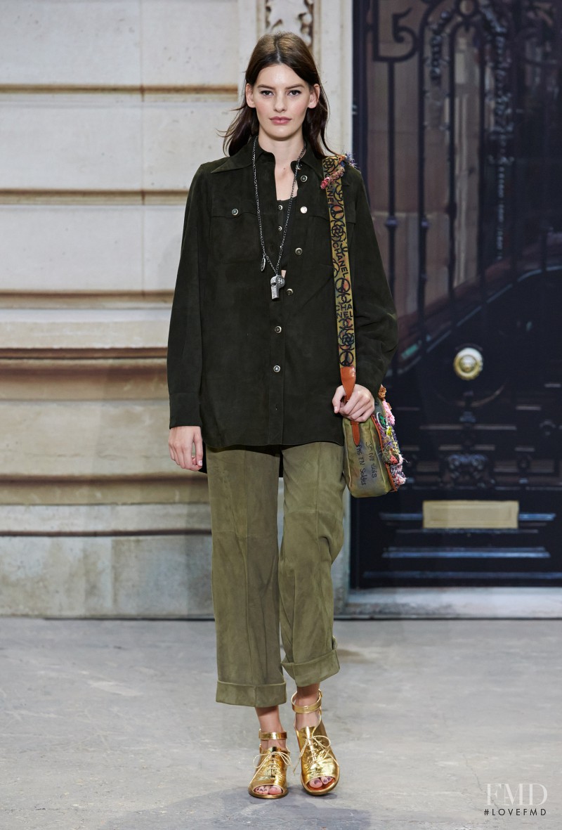 Amanda Murphy featured in  the Chanel fashion show for Spring/Summer 2015