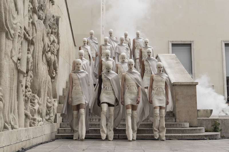 Rick Owens fashion show for Spring/Summer 2025