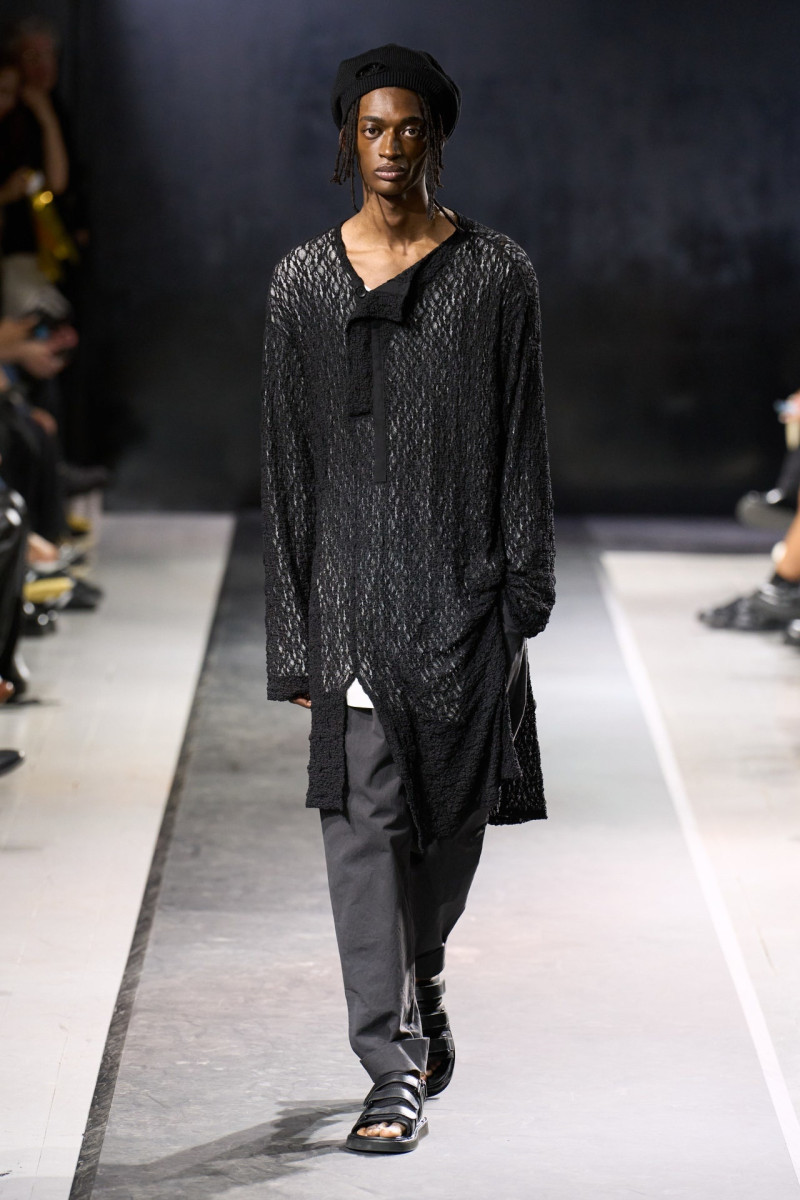 Yohji Yamamoto fashion show for Spring/Summer 2025