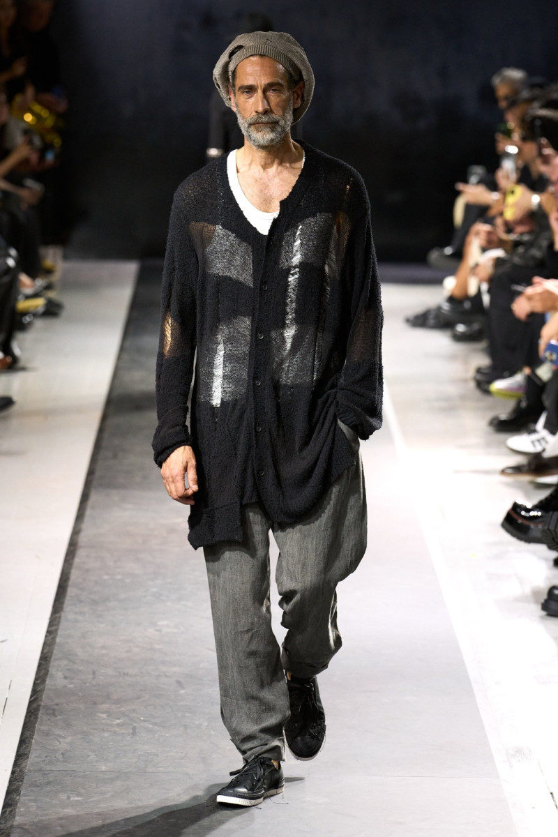 Yohji Yamamoto fashion show for Spring/Summer 2025