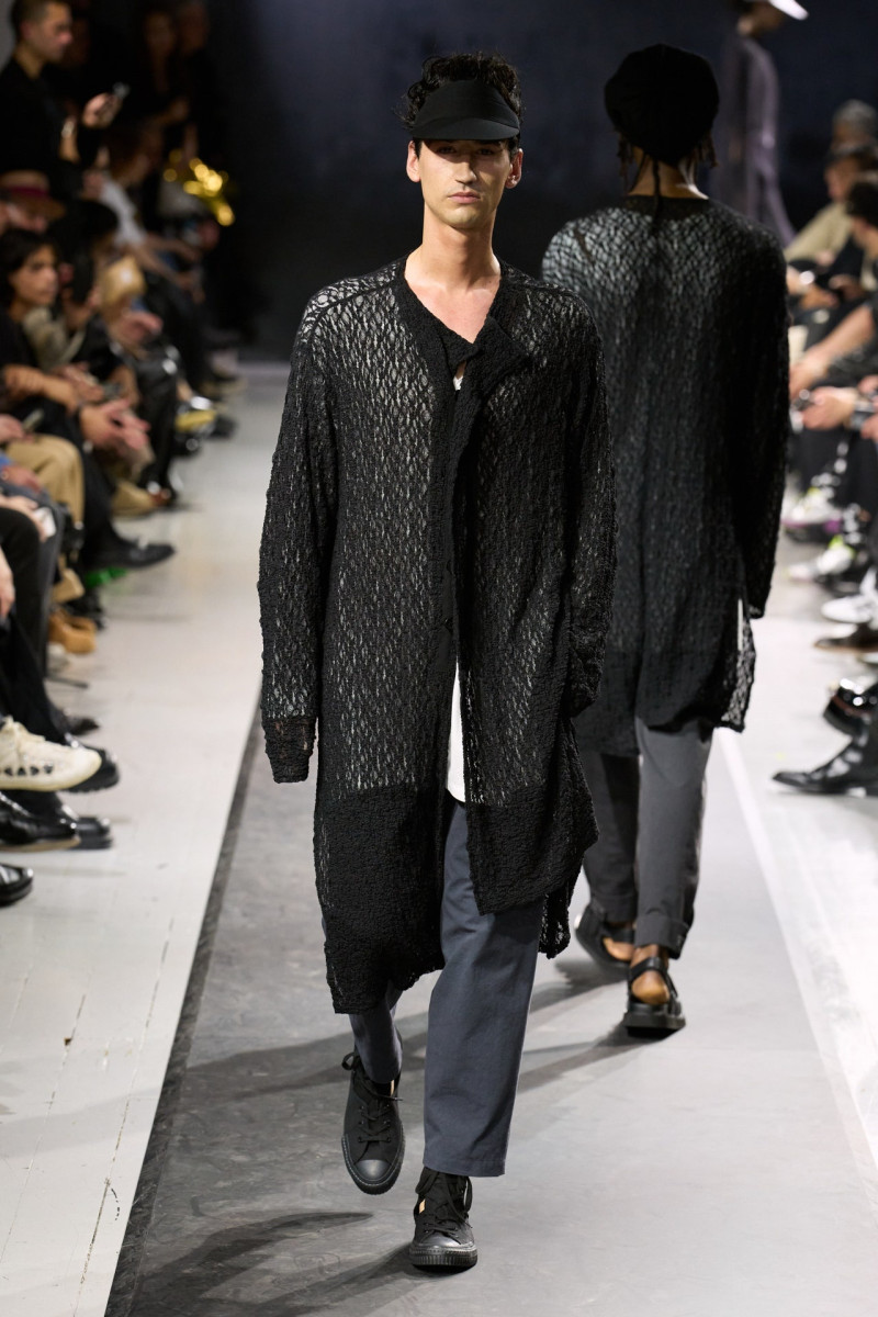 Yohji Yamamoto fashion show for Spring/Summer 2025