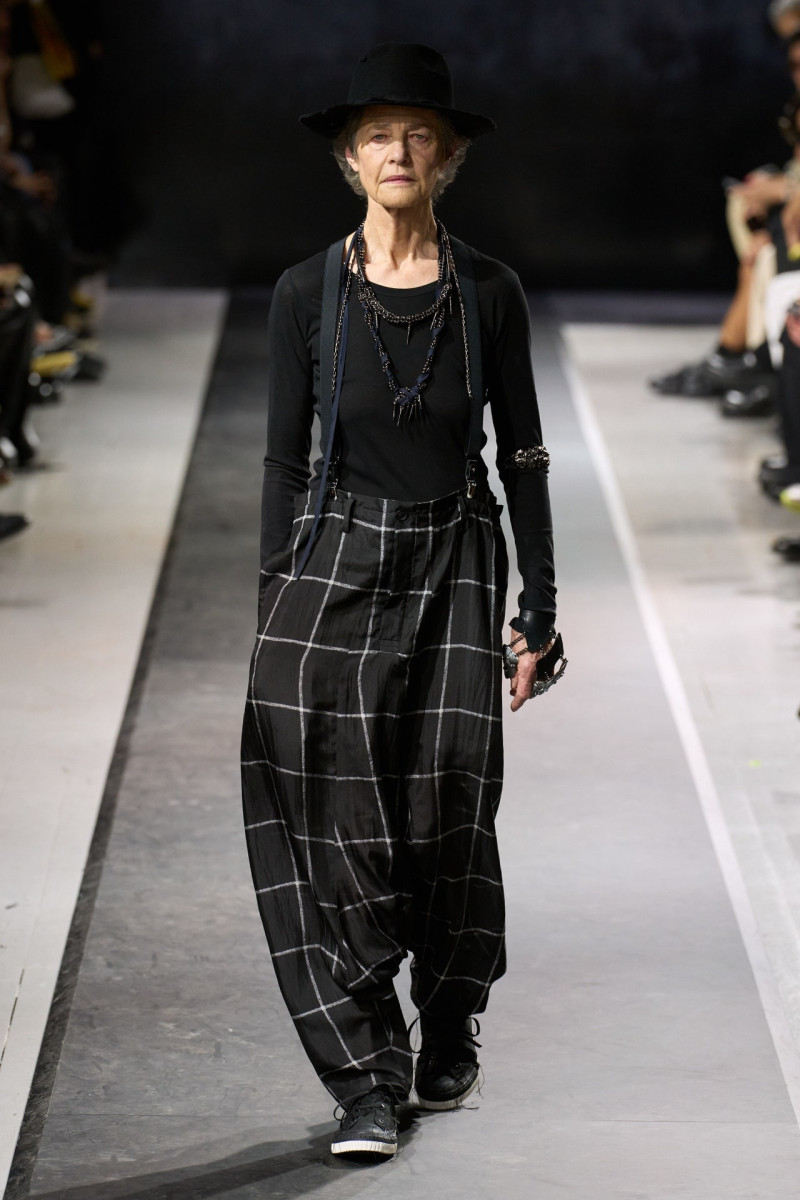 Yohji Yamamoto fashion show for Spring/Summer 2025