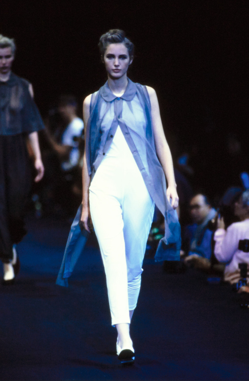 Cecilia Chancellor featured in  the Comme Des Garcons fashion show for Spring/Summer 1991