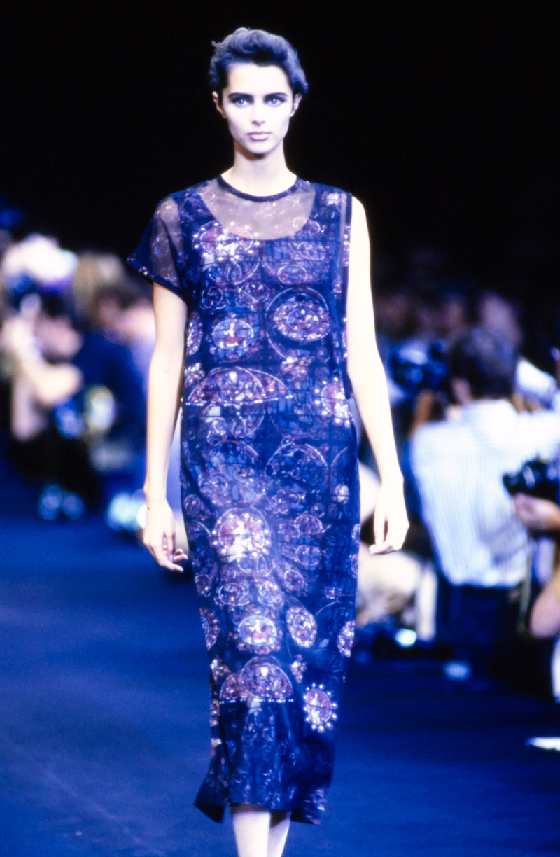 Heather Stewart-Whyte featured in  the Comme Des Garcons fashion show for Spring/Summer 1991