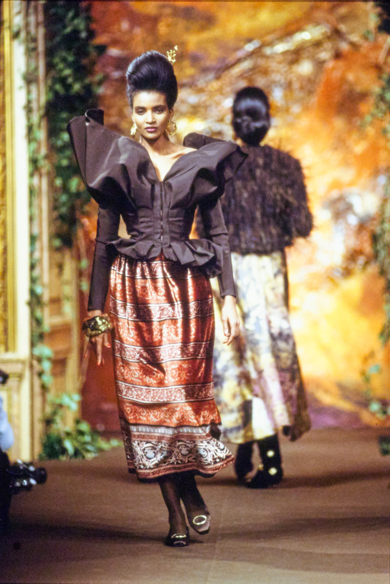 Christian Lacroix fashion show for Autumn/Winter 1988