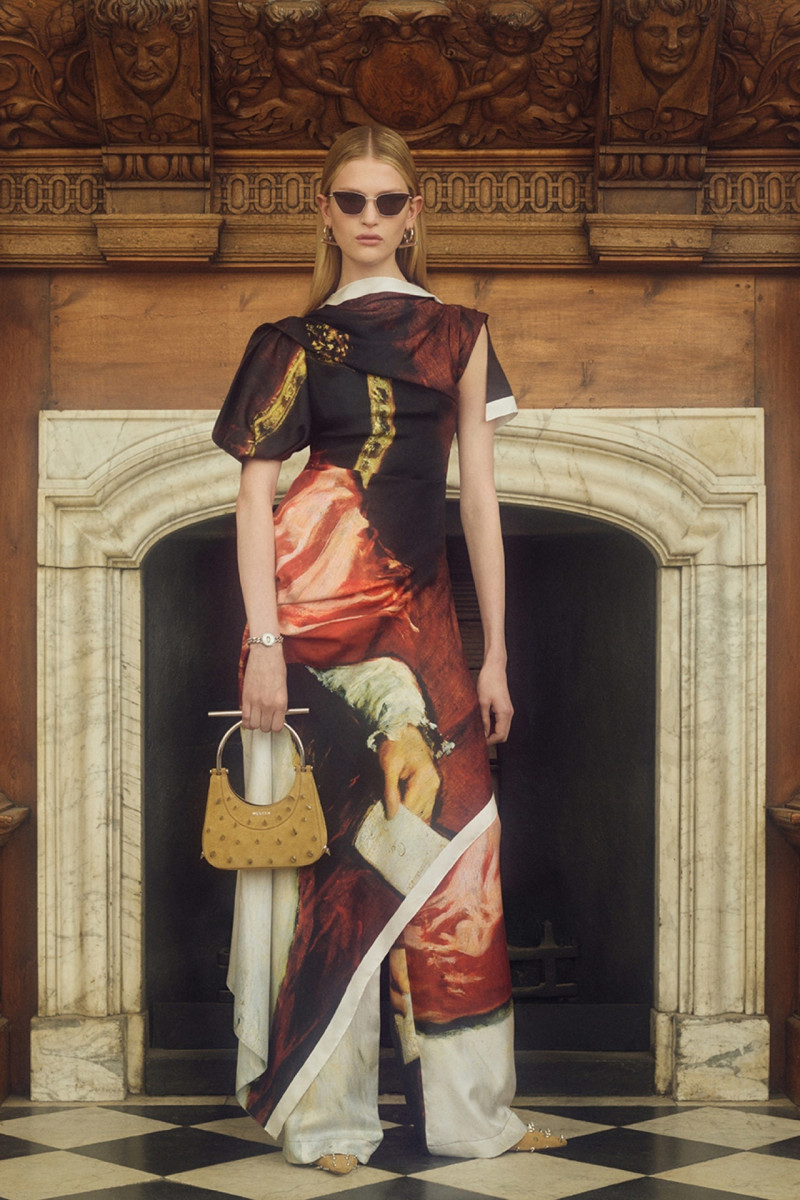 Alexander McQueen lookbook for Resort 2025