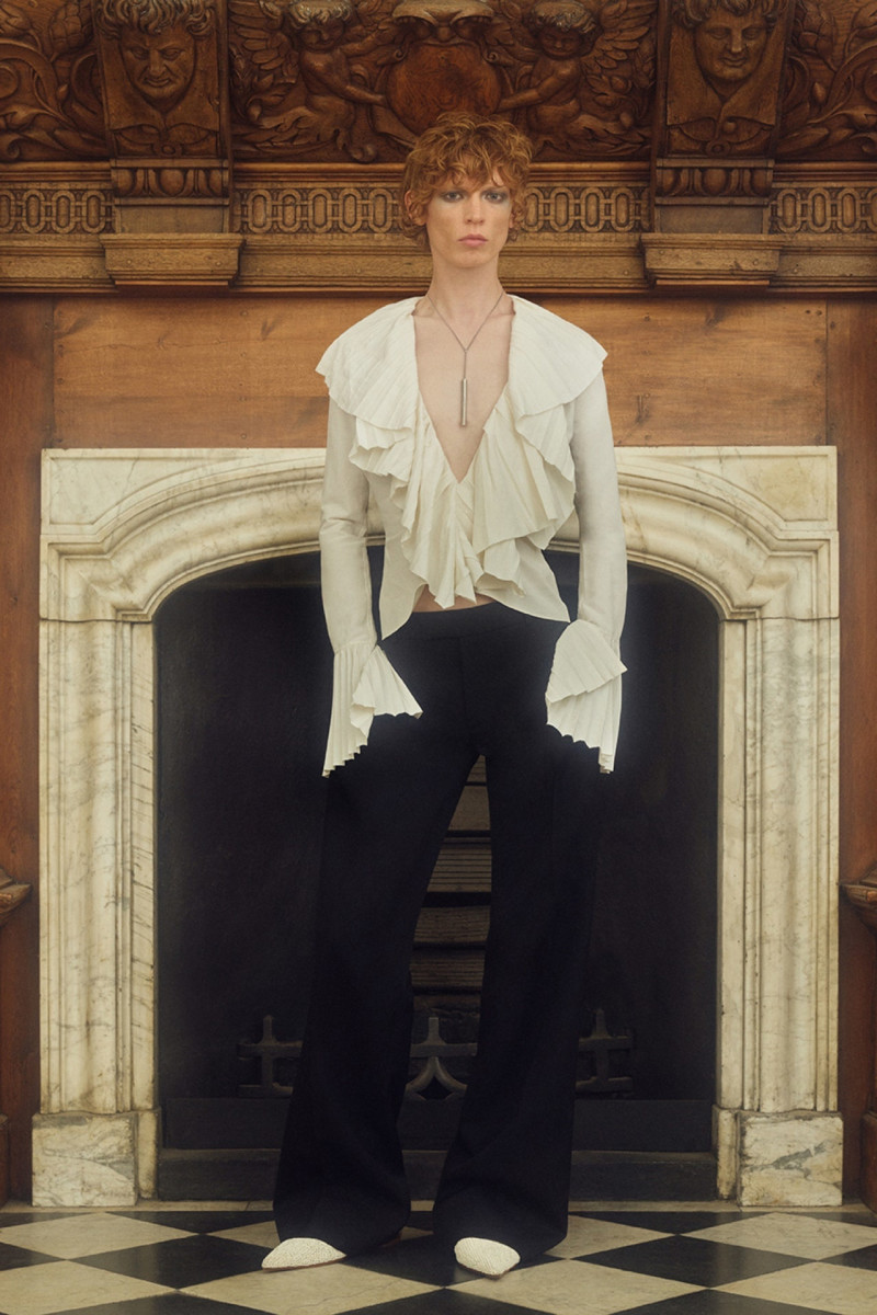 Alexander McQueen lookbook for Resort 2025