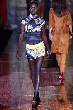 Roberto Cavalli fashion show for Spring/Summer 2003