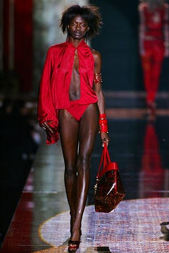 Roberto Cavalli fashion show for Spring/Summer 2003