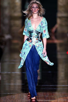 Roberto Cavalli fashion show for Spring/Summer 2003