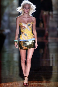 Roberto Cavalli fashion show for Spring/Summer 2003