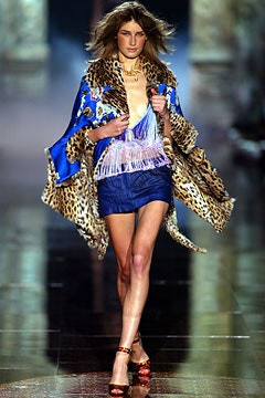 Roberto Cavalli fashion show for Spring/Summer 2003