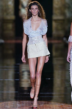 Roberto Cavalli fashion show for Spring/Summer 2003