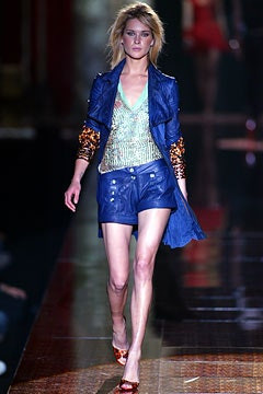 Roberto Cavalli fashion show for Spring/Summer 2003