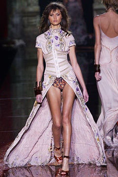 Roberto Cavalli fashion show for Spring/Summer 2003