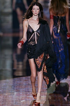 Roberto Cavalli fashion show for Spring/Summer 2003