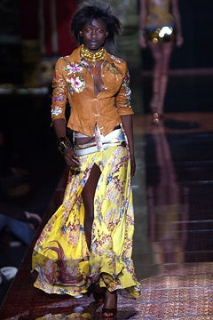 Roberto Cavalli fashion show for Spring/Summer 2003
