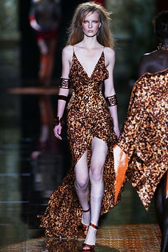 Roberto Cavalli fashion show for Spring/Summer 2003