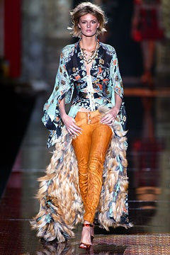 Roberto Cavalli fashion show for Spring/Summer 2003