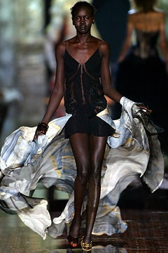 Roberto Cavalli fashion show for Spring/Summer 2003