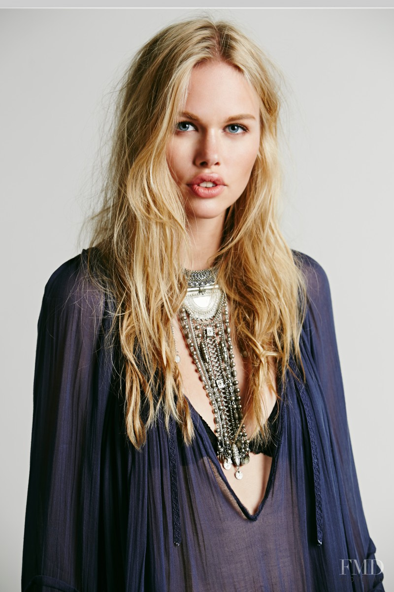 Emma Stern Nielsen featured in  the Free People catalogue for Summer 2014