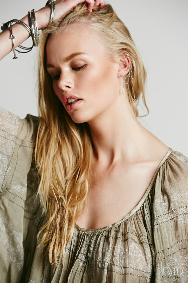 Emma Stern Nielsen featured in  the Free People catalogue for Summer 2014