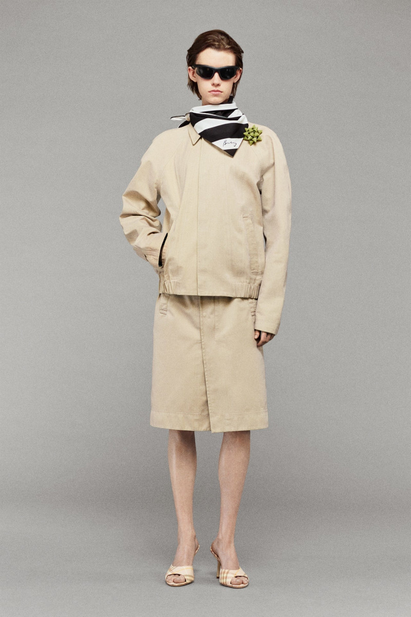 Burberry lookbook for Resort 2025