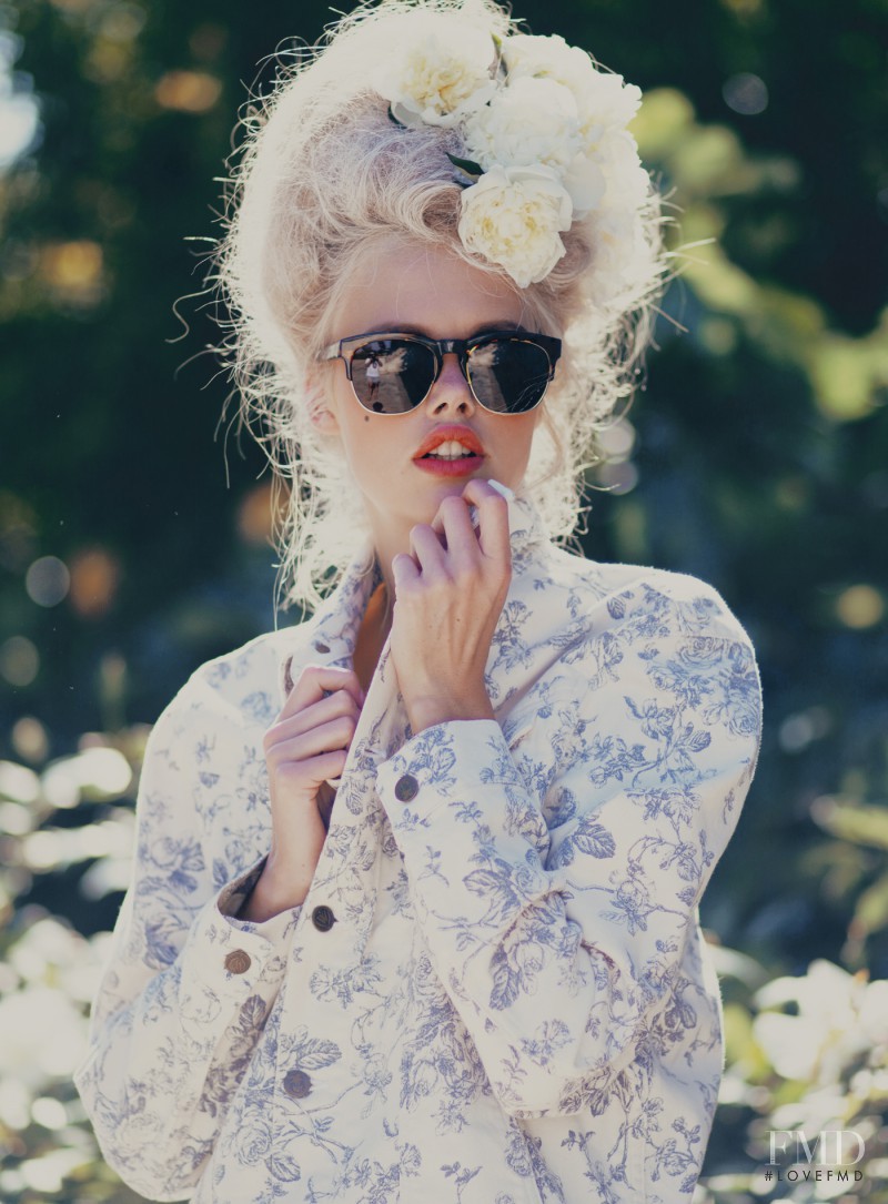 Emma Stern Nielsen featured in  the Wildfox catalogue for Fall 2014