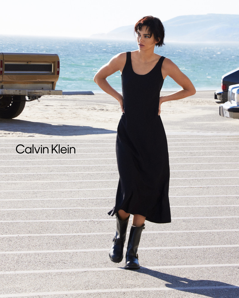 Kendall Jenner featured in  the Calvin Klein Womenswear Campaign advertisement for Fall 2024