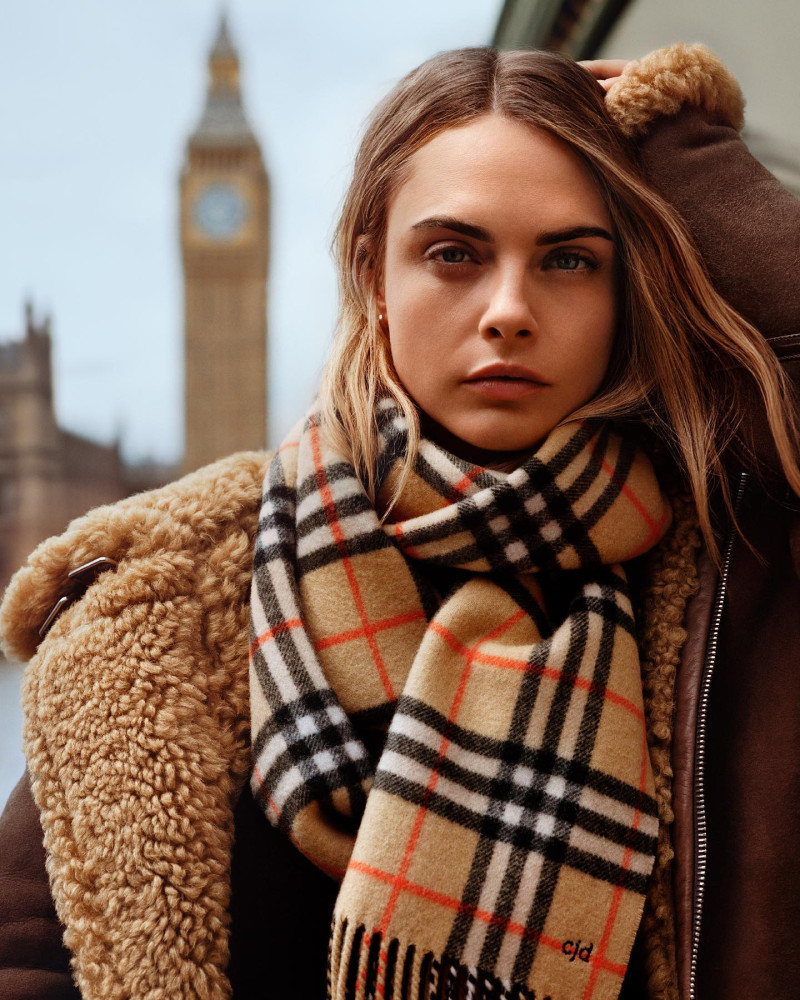 Burberry advertisement for Winter 2024