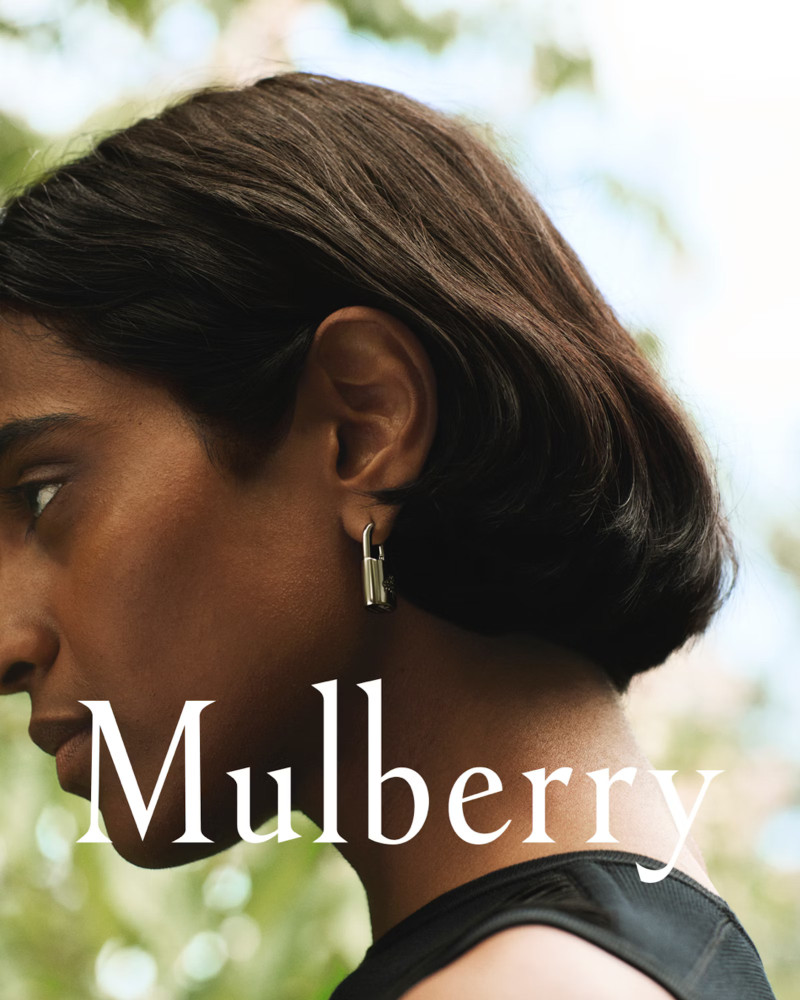 Barathy Akkan featured in  the Mulberry advertisement for Autumn/Winter 2024