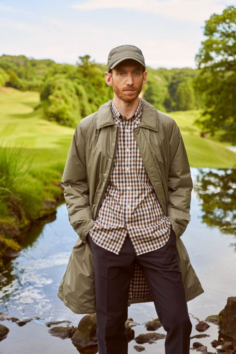 Aquascutum lookbook for Autumn/Winter 2024