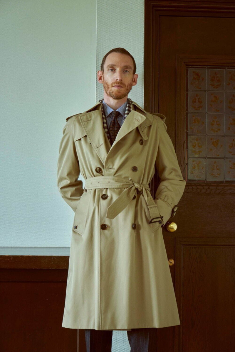 Aquascutum lookbook for Autumn/Winter 2024