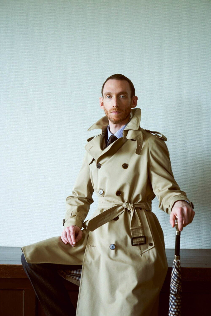 Aquascutum lookbook for Autumn/Winter 2024